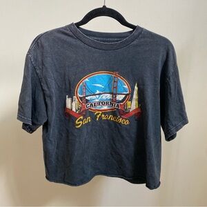 Brandy Melville San Fransisco cropped t-shirt